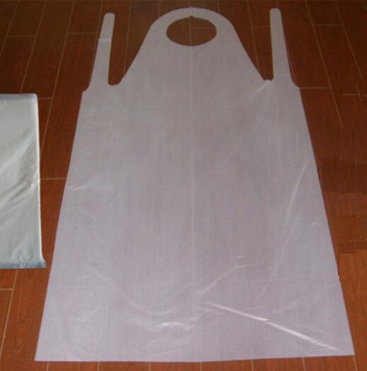 Disposable PE apron