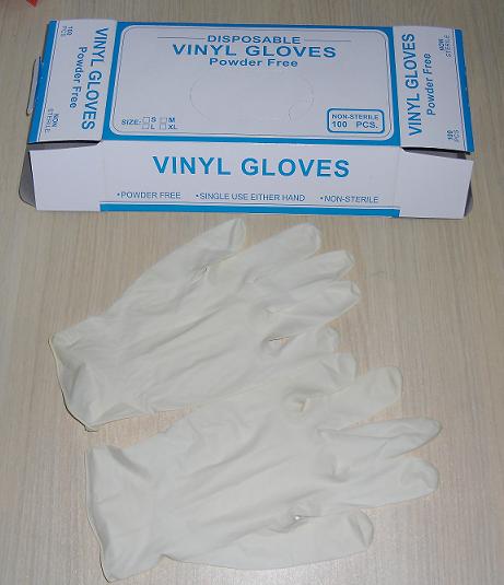 disposable vinyl glove