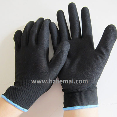 Back Sandy Finish Nitrile Coating Work Glove