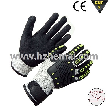 anti impact cut resistant glove